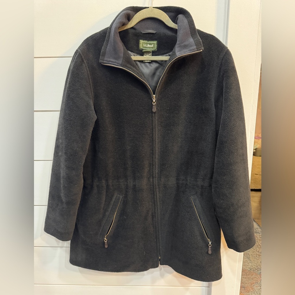 L.L. Bean Women’s Wool Blend Full-zip Jacket
Size Medium
